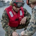 EOD Marines with CLB-11, 11th MEU conduct a volumetric charge range aboard USS Essex (LHD 2)