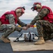 EOD Marines with CLB-11, 11th MEU conduct a volumetric charge range aboard USS Essex (LHD 2)