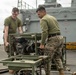 CLB-11, 11th MEU Marines conduct water purification with a LWPS aboard USS Essex (LHD 2)