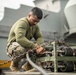 CLB-11, 11th MEU Marines conduct water purification with a LWPS aboard USS Essex (LHD 2)