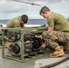 CLB-11, 11th MEU Marines conduct water purification with a LWPS aboard USS Essex (LHD 2)