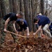 U.S. Marines and Poolees Volunteer at Local Animal Shelter