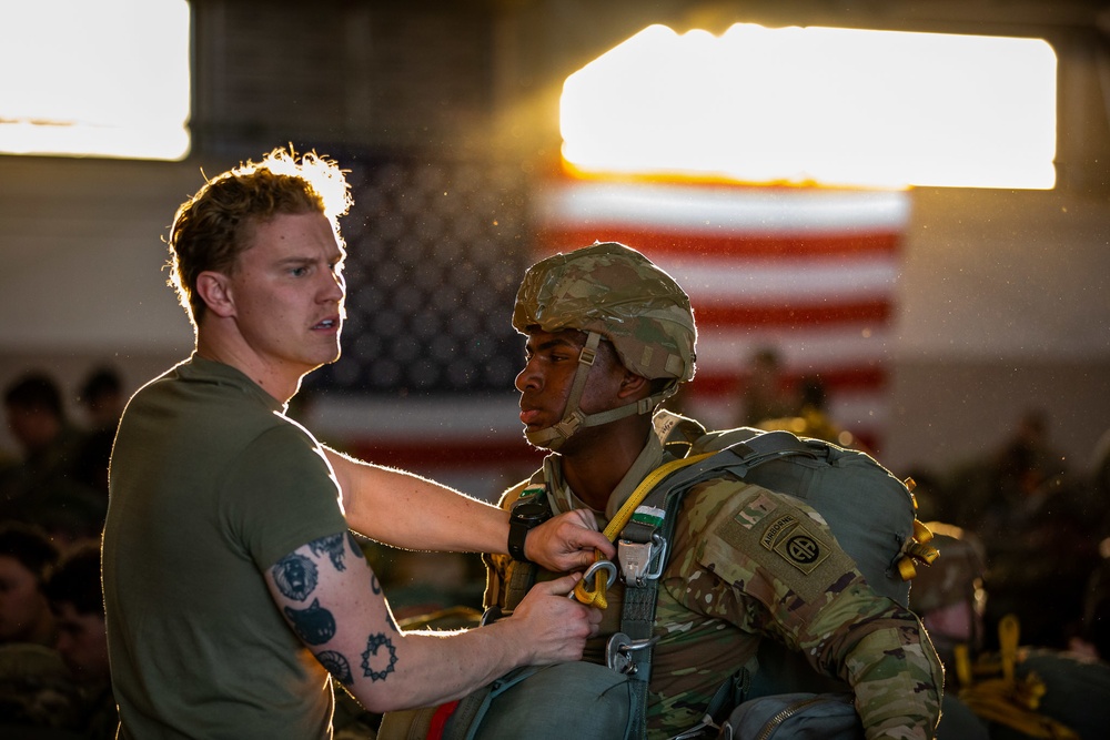 2nd Brigade Airborne Jump