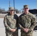 Sgt. Lydia Delgado of the 3D Medical Command (Deployment Support) Detachment 11 promotion