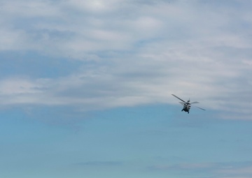 HSC-12 conducts SAAR swimmer training at CFAY helipad