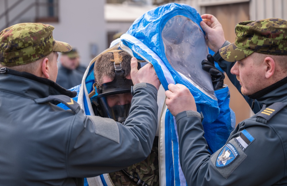 Baltic allies train with 435 CTS