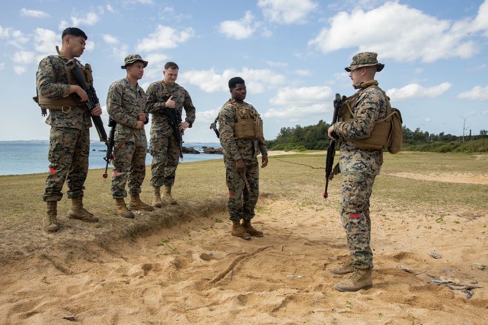 U.S. Marines with Combat Logistics Company Alpha conduct Jungle Warfare Training