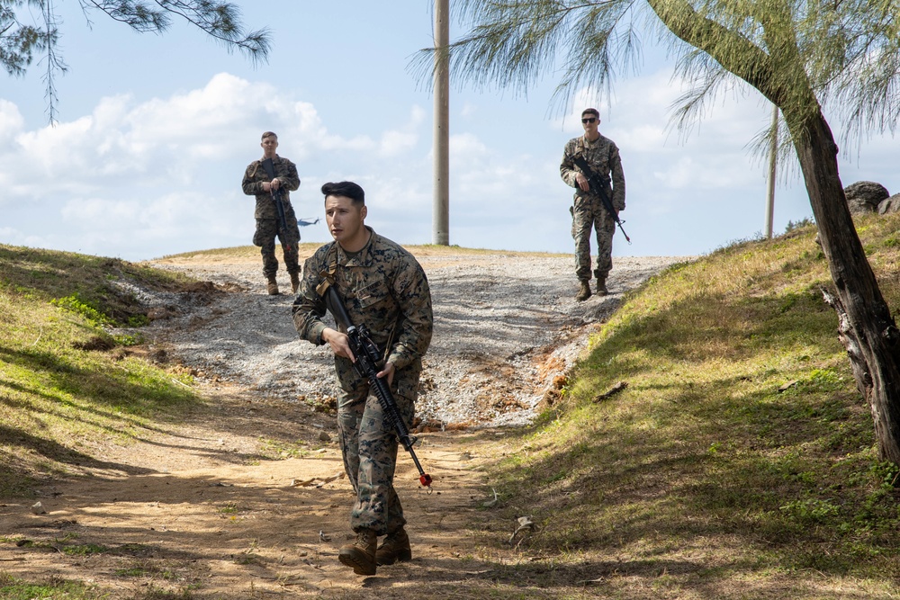 U.S. Marines with Combat Logistics Company Alpha conduct Jungle Warfare Training