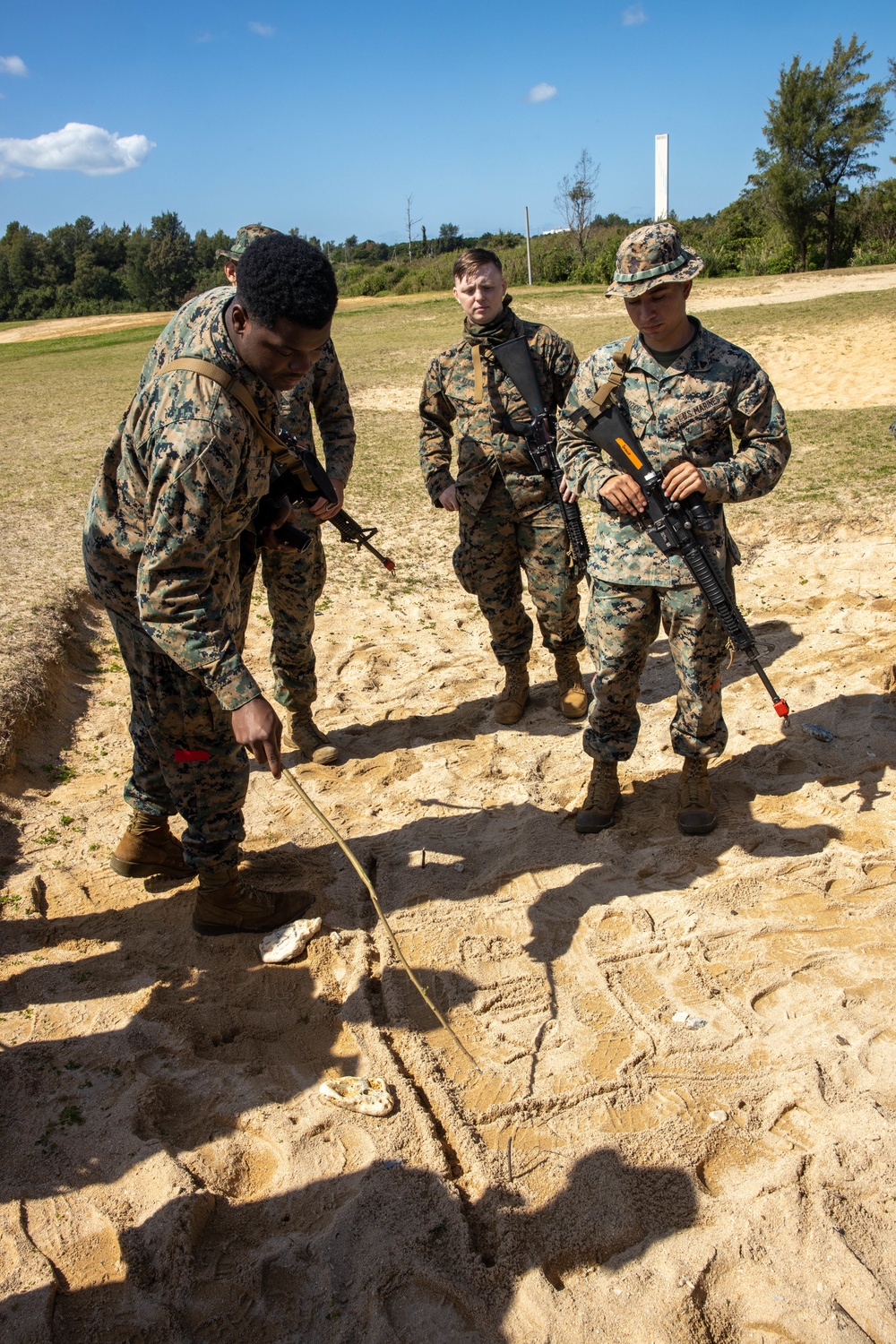 U.S. Marines with Combat Logistics Company Alpha conduct Jungle Warfare Training