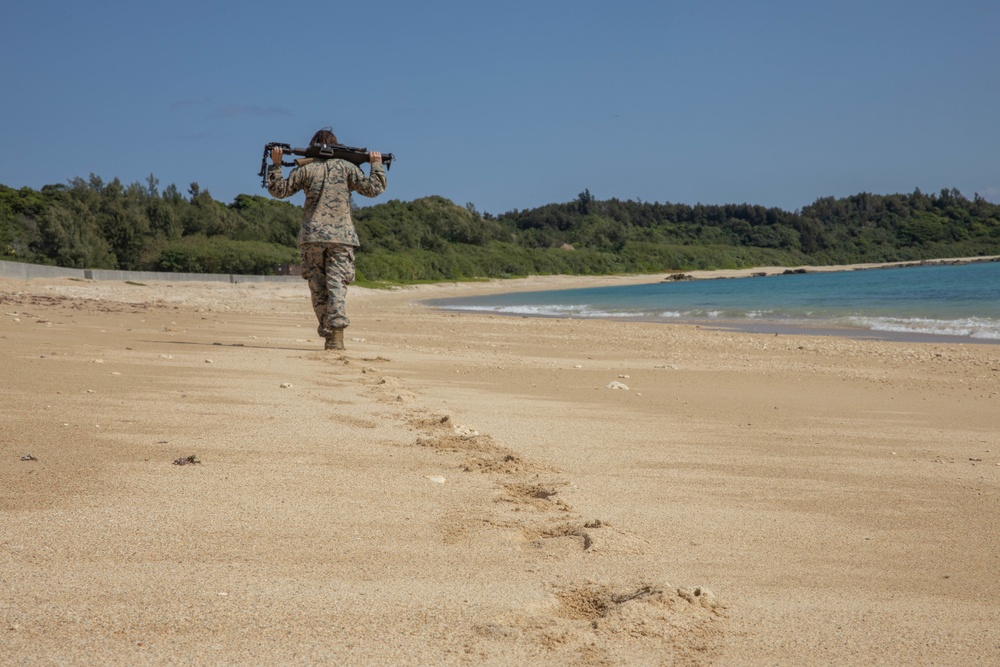 U.S. Marines with Combat Logistics Company Alpha conduct Jungle Warfare Training