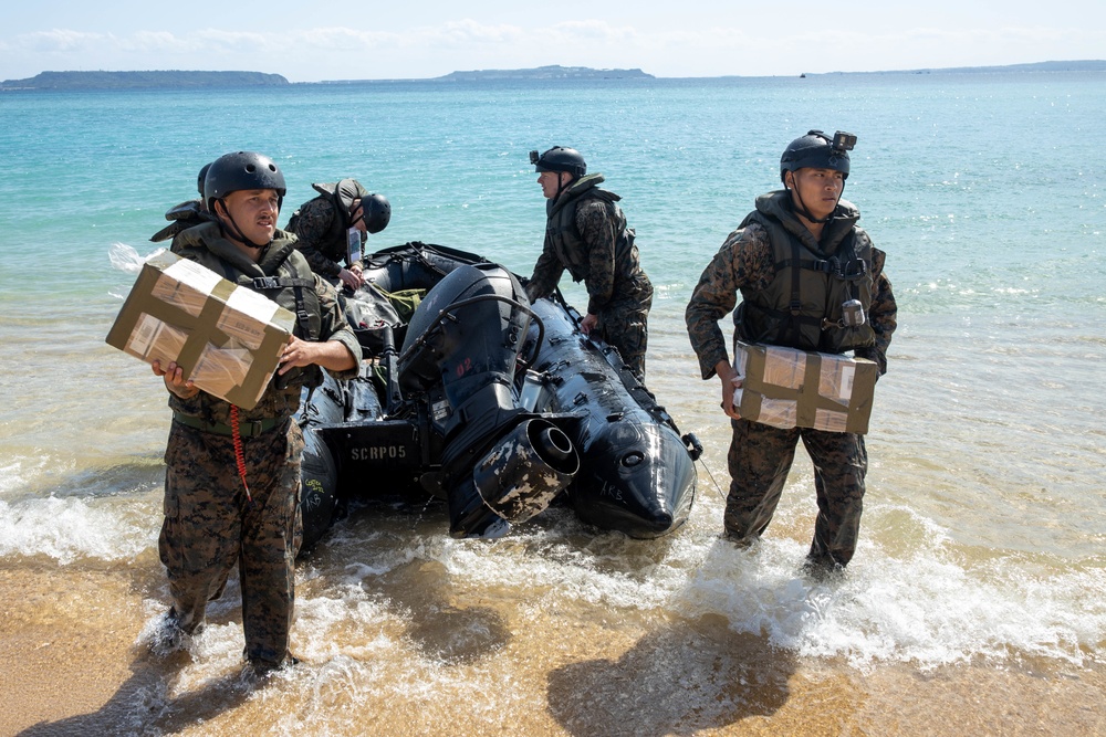 U.S. Marines with Combat Logistics Company Alpha conduct Jungle Warfare Training