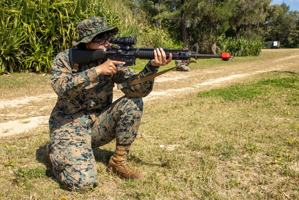 U.S. Marines with Combat Logistics Company Alpha conduct Jungle Warfare Training