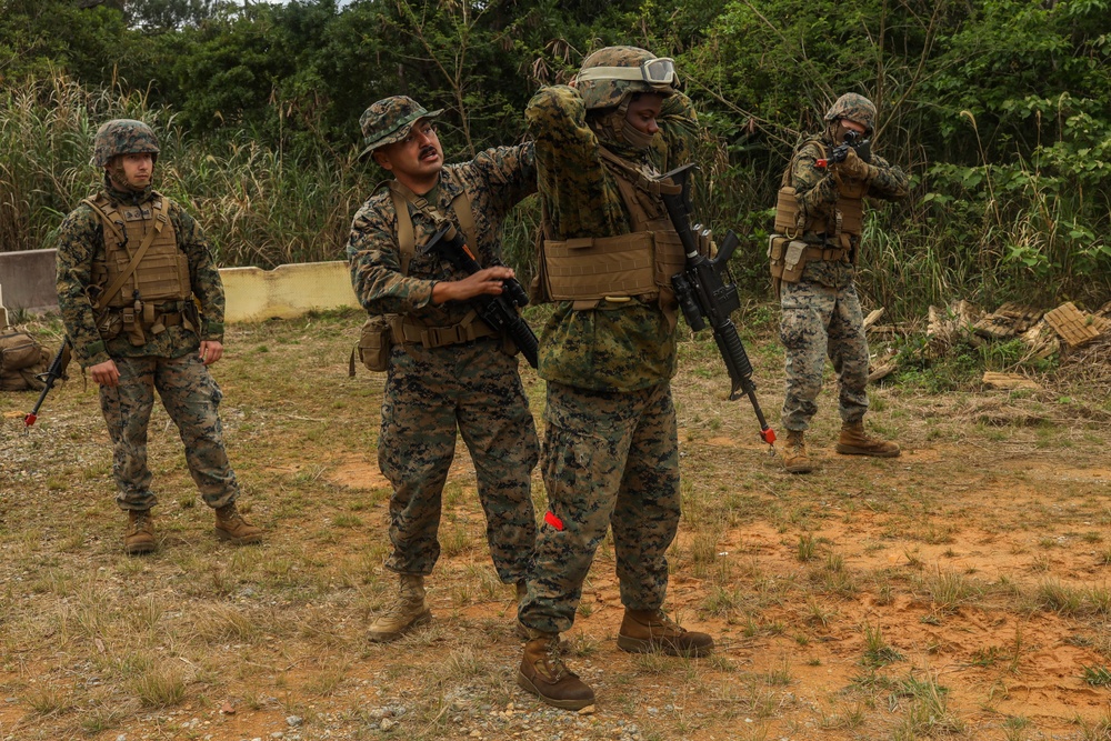 U.S. Marines with Combat Logistics Company Alpha conduct Jungle Warfare Training