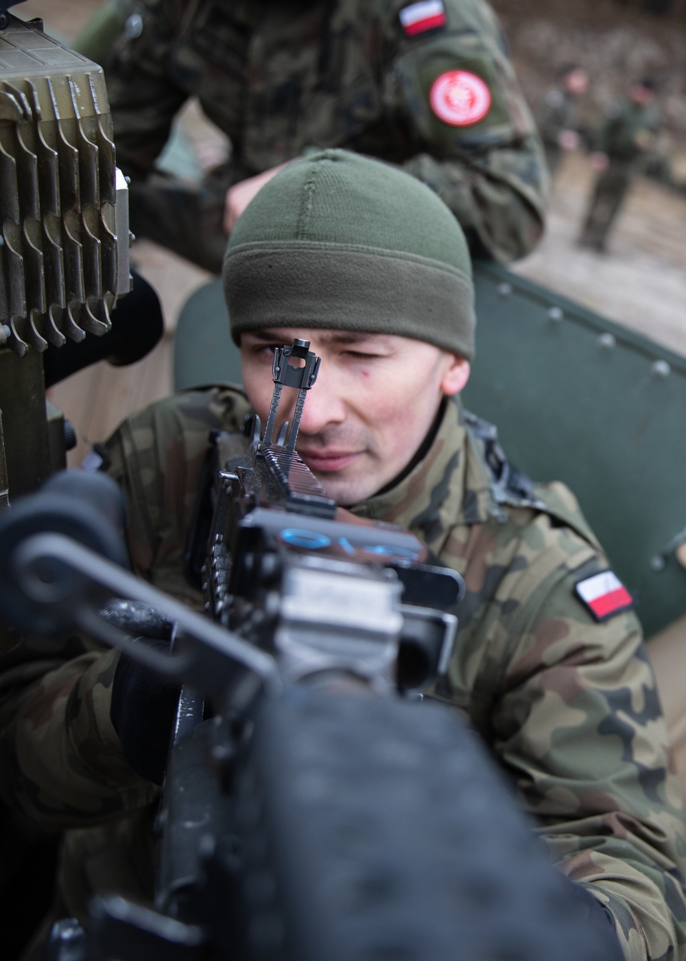 82nd Airborne Division Paratroopers train with Polish Allies