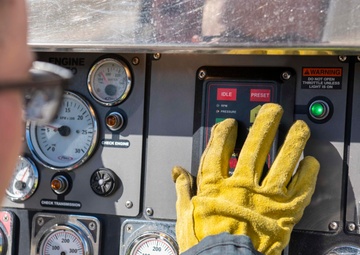 Coast Guard Training Center Cape May Fire Department conducts drills