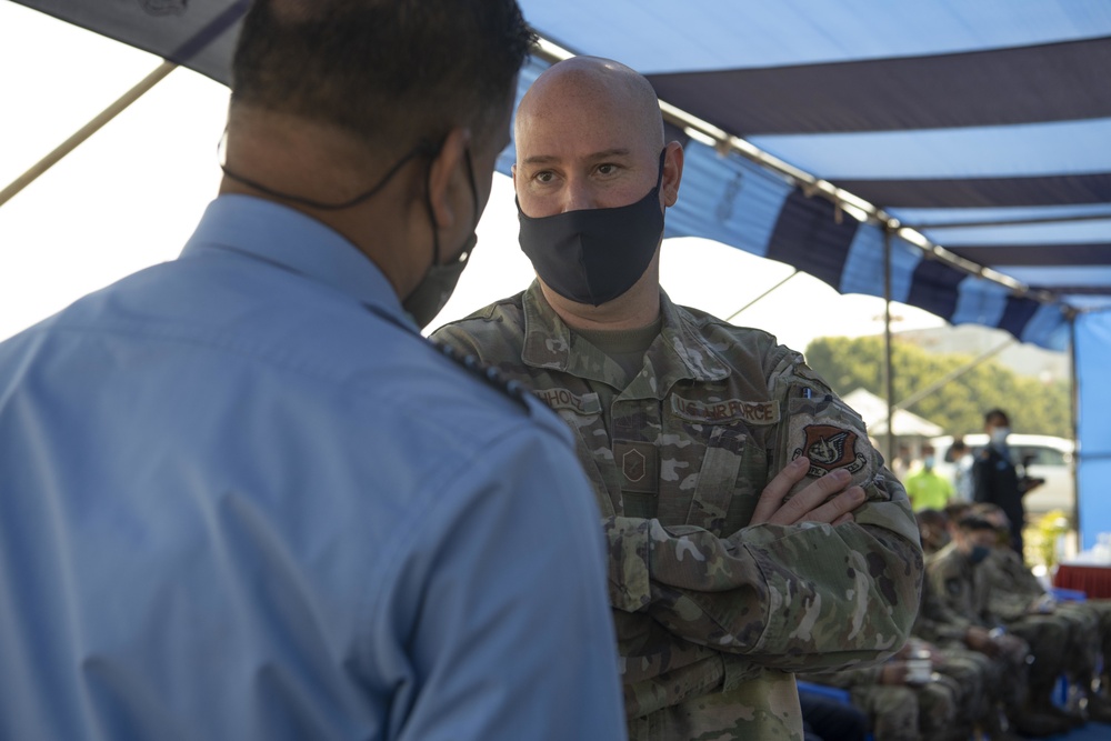 U.S., Bangladesh Air Forces celebrate partnership during Exercise Cope South 2022 opening ceremony