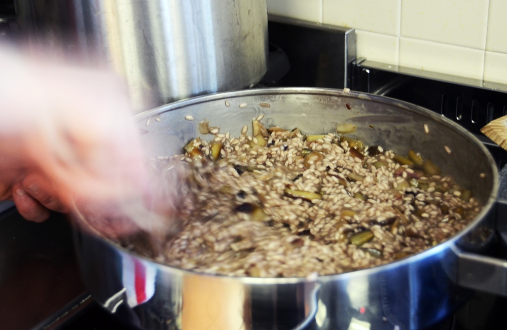 Italian Base Commander cooks seasonal recipe for garrison newcomers