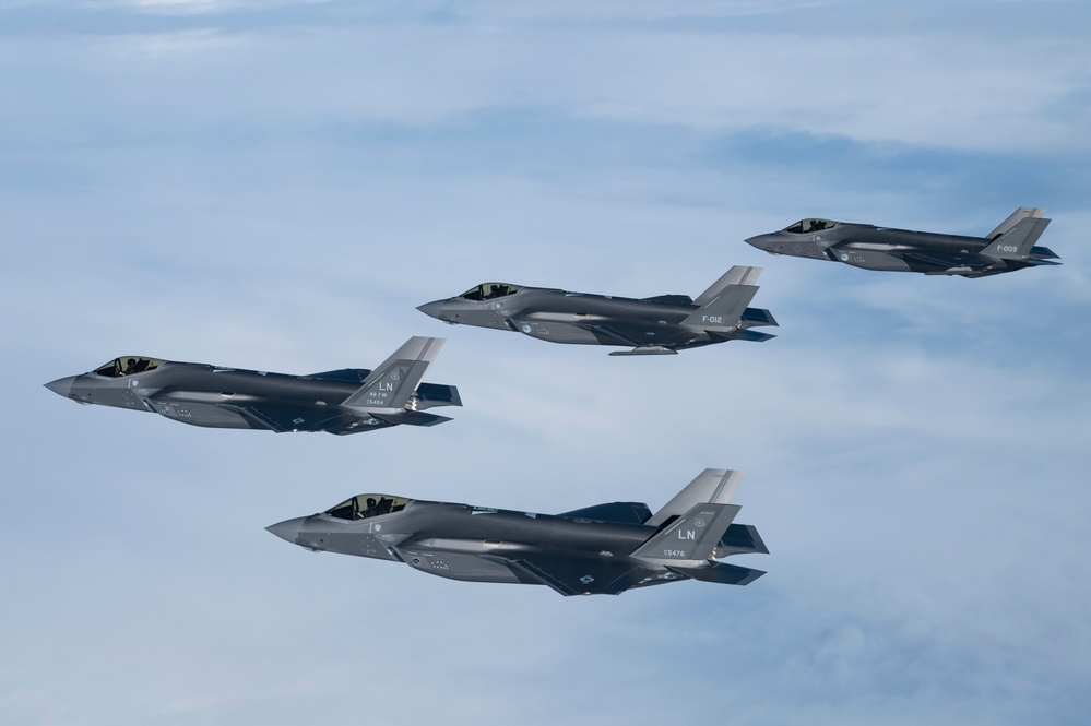U.S.-Netherlands conducts air-to-air bilateral training exercise