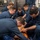 Sailors partake in stretcher bearer training. Sailors partake in stretcher bearer training.