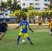 USS Billings Sailors and Coast Guard LEDET Play Soccer with Colombian Navy Sailors