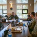 Lt. Gen. Richard W. Scobee visits Travis Air Force Base, CA