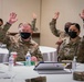 Lt. Gen. Richard W. Scobee visits Travis Air Force Base, CA