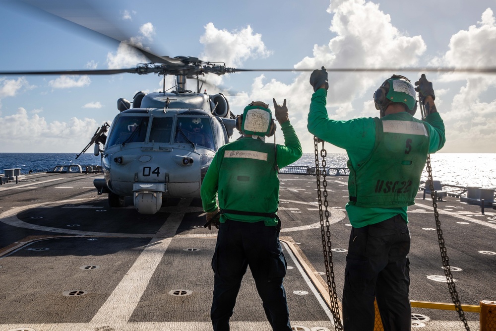 USS Milwaukee Conducts AUF/SUF Exercise