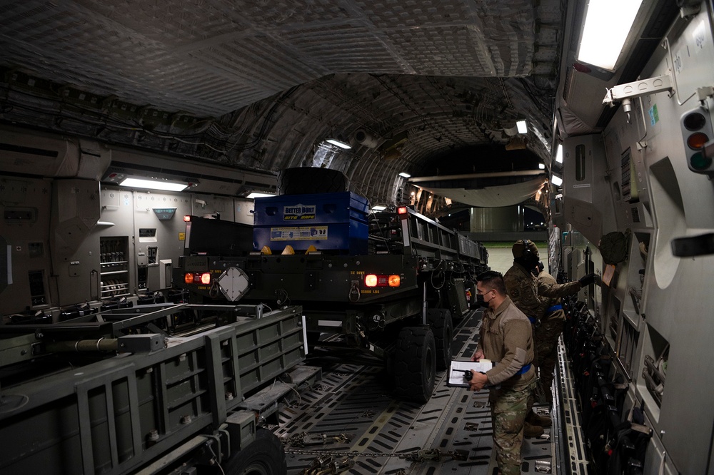 Travis AFB delivers aid to Ukraine