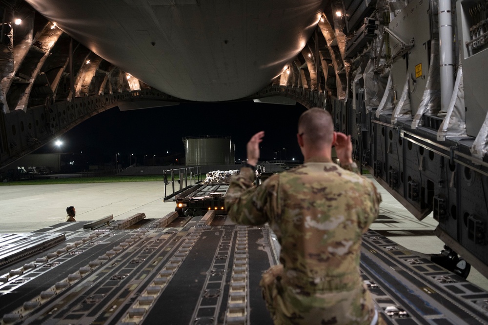 Travis AFB delivers aid to Ukraine