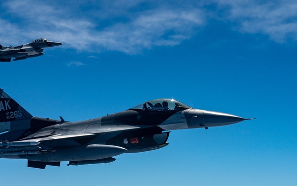 Falcons fuel up during Cope North 22