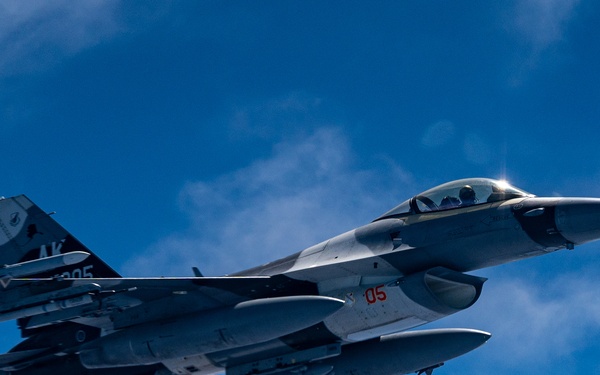 Falcons fuel up during Cope North 22