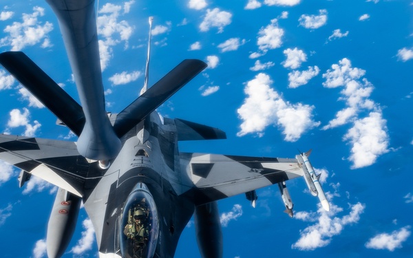 Falcons fuel up during Cope North 22