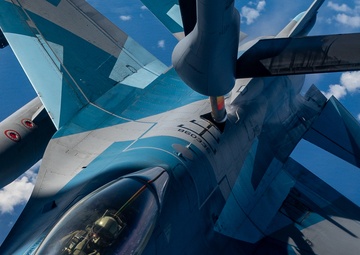 Falcons fuel up during Cope North 22