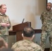 Lt. Gen. Richard W. Scobee visits Travis Air Force Base, CA