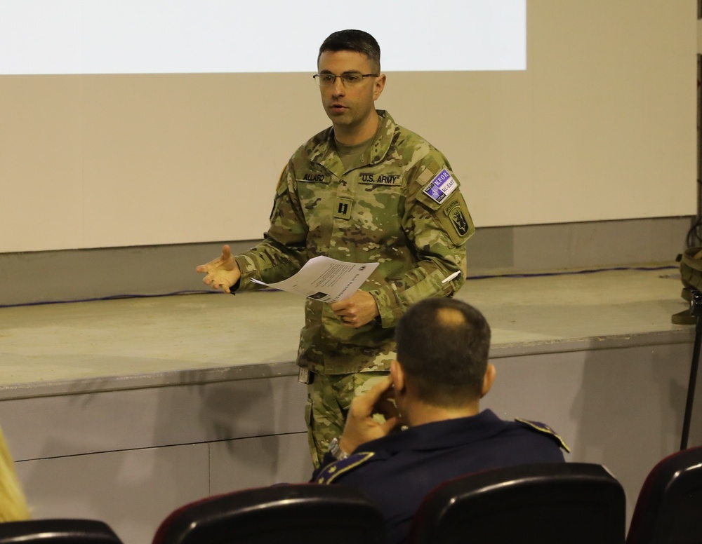 Regional Command - East Soldiers Give Communication Course to Kosovo Police