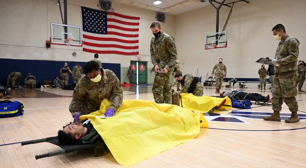 READY EAGLES: 377MDG exercise enhances capabilities