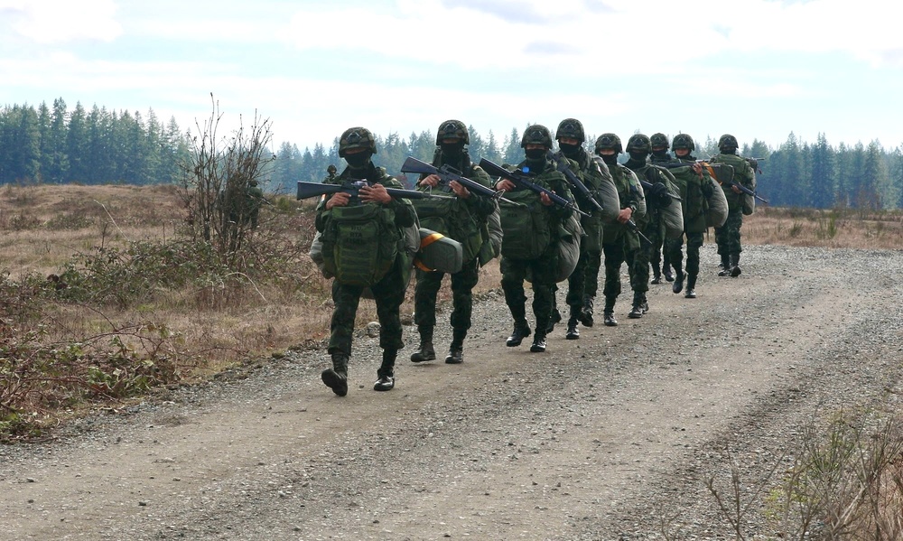 U.S. and Thai Paratroopers conduct bilateral airborne training