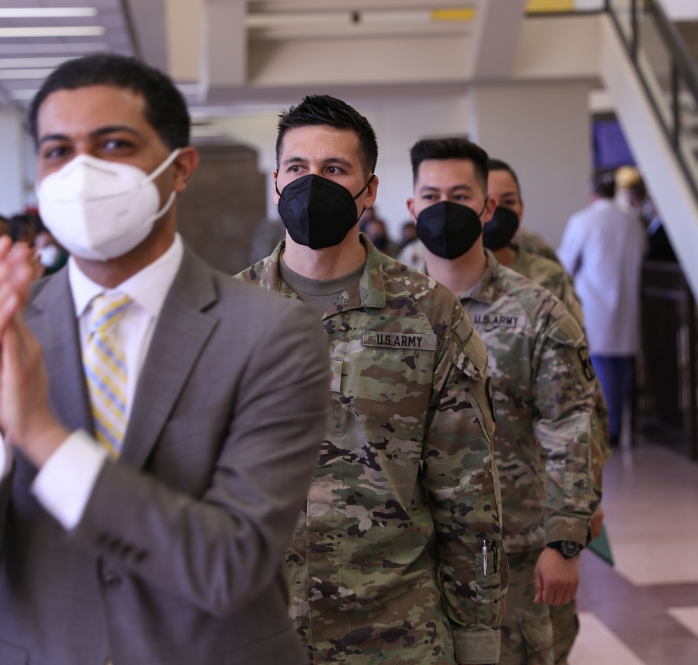 Newark University Hospital Hosts Award Ceremony for Military Medical Team Members