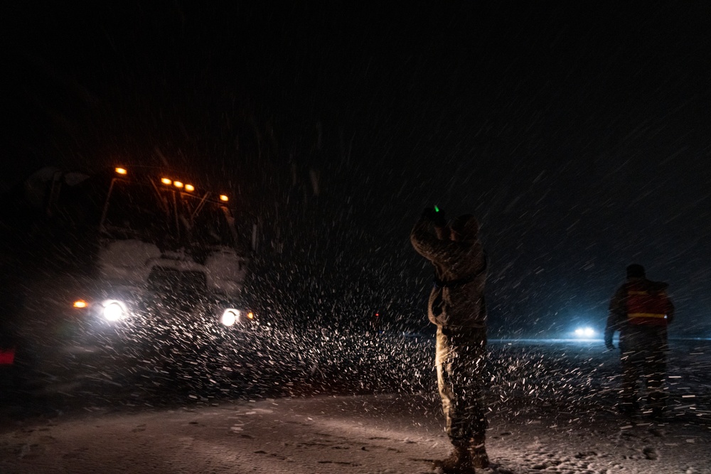 Vipers execute cold weather convoy
