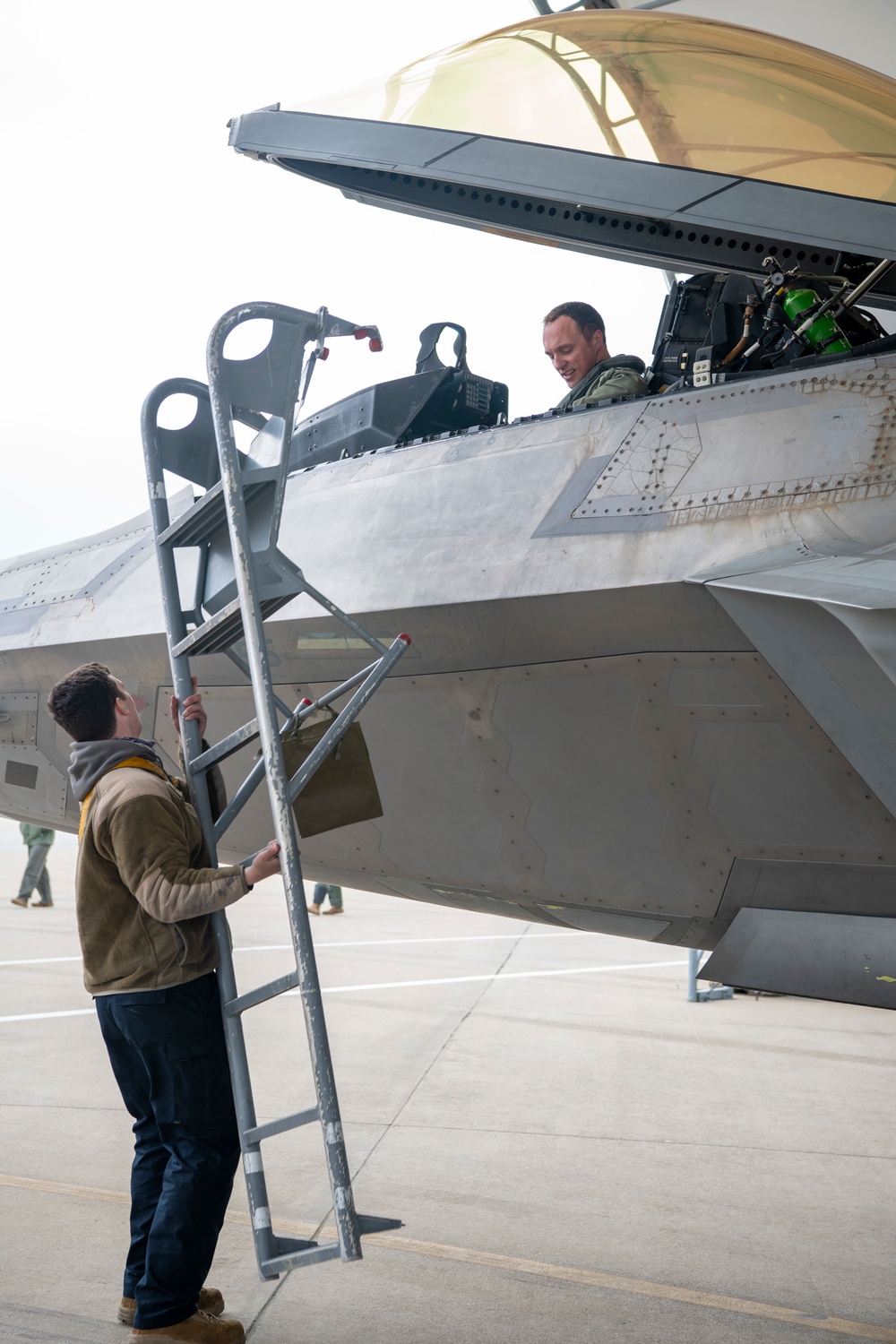 Col Brock Lange's fini flight