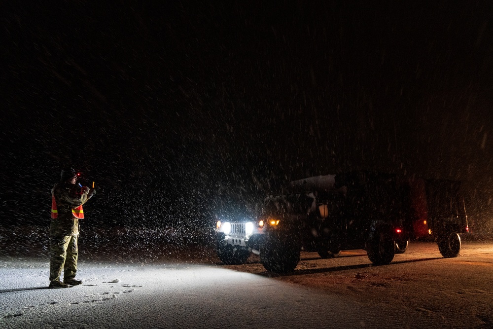 Vipers execute cold weather convoy