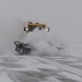 22nd Civil Engineering Squadron clears snow from the flight line