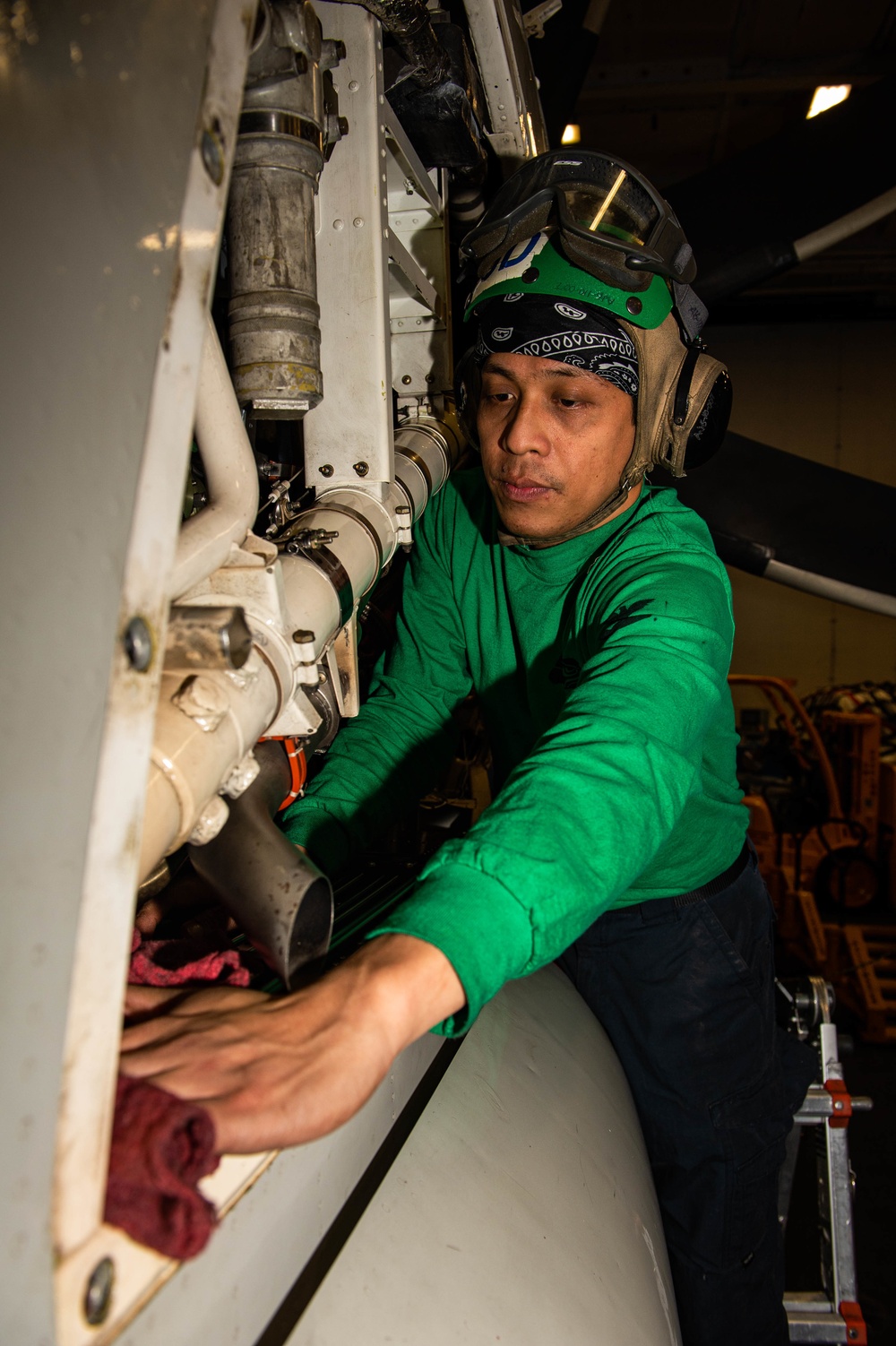 The Harry S. Truman Carrier Strike Group is on a scheduled deployment in the U.S. 6th Fleet area of operations in support of naval operations to maintain maritime stability and security.