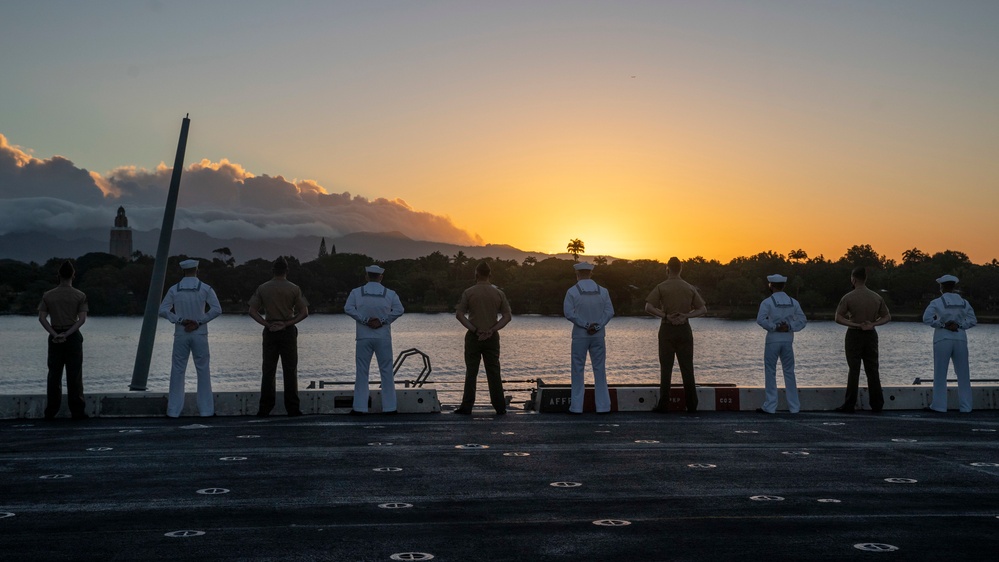 11th MEU, USS Portland arrive at Pearl Harbor