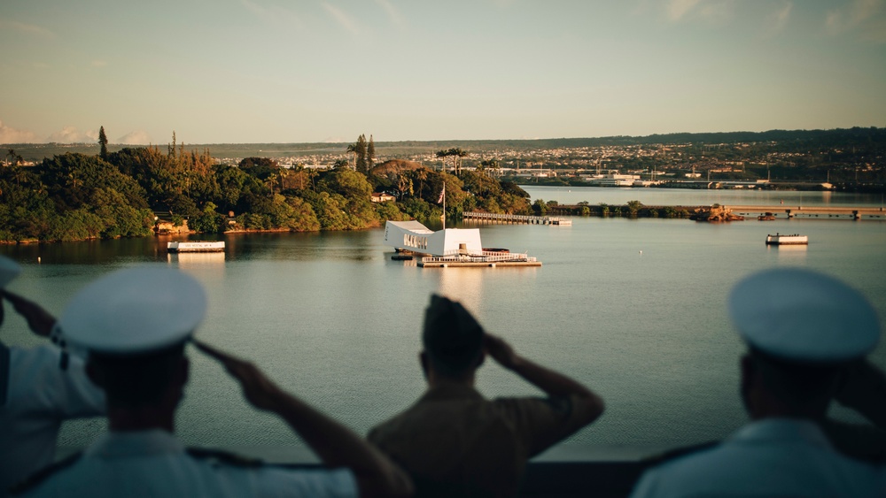 11th MEU, USS Portland arrive at Pearl Harbor