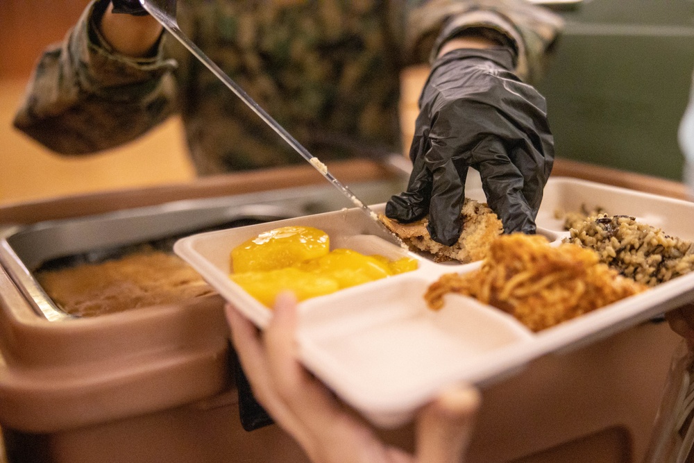 Food Service Marines support the Joint Force during Arctic Edge 22