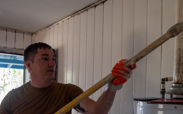 Sailors Volunteer at Habitat for Humanity Build During Mobile Navy Week
