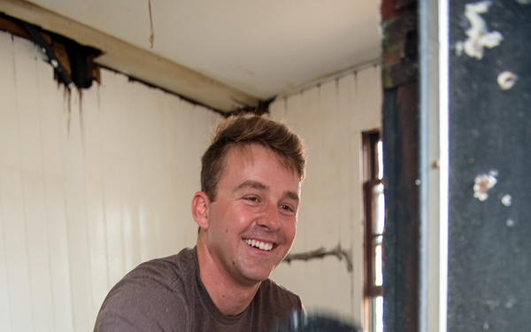 Sailors Volunteer at Habitat for Humanity Build During Mobile Navy Week