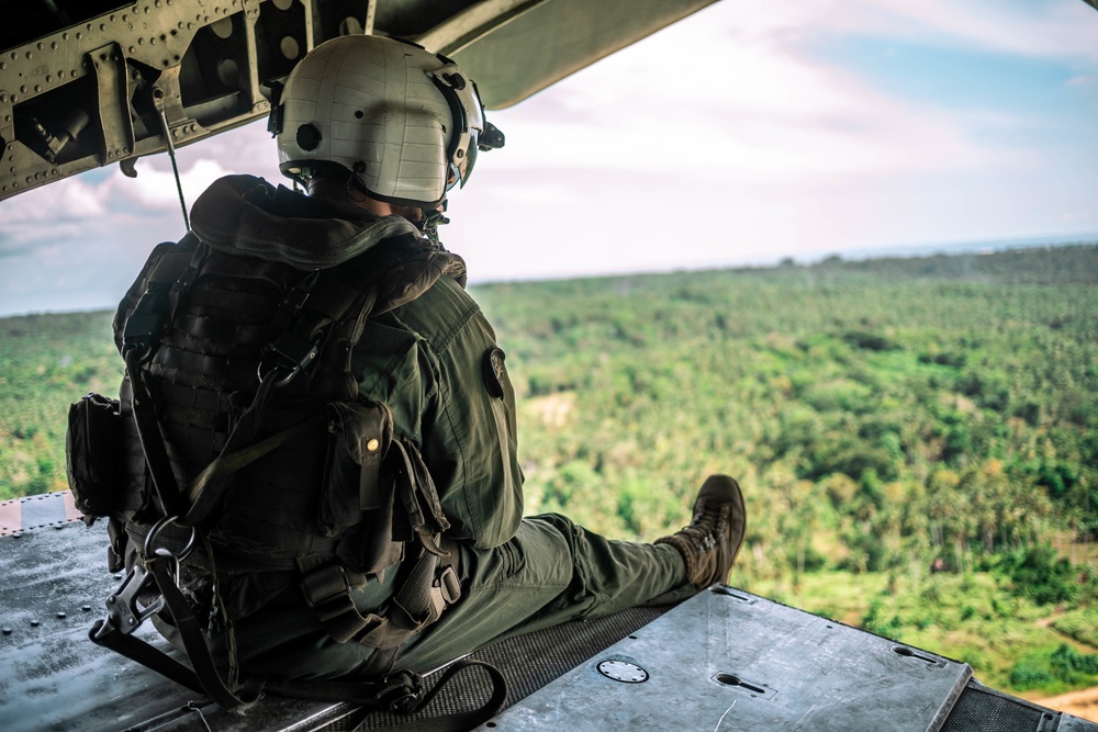 11th MEU, USS Portland (LPD 27) Flight Operations during MAREX 22 PH