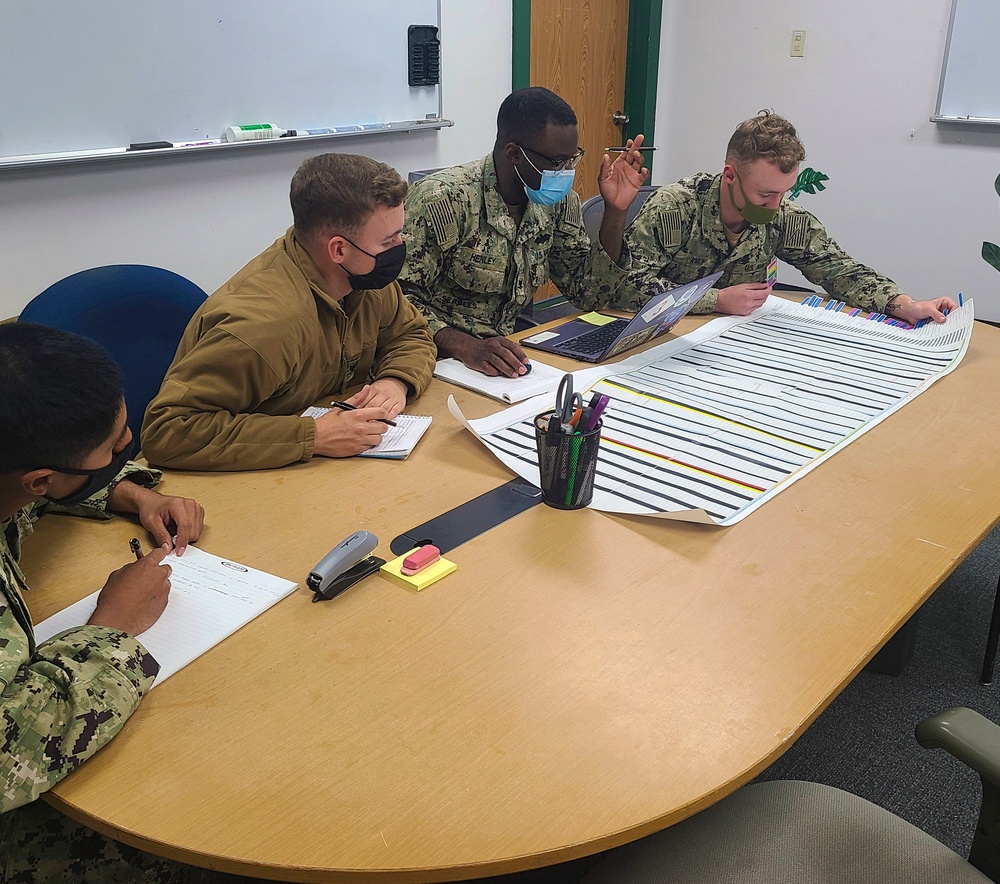 NMCB THREE Detail Sasebo Seabees complete planning and estimating for upcoming project